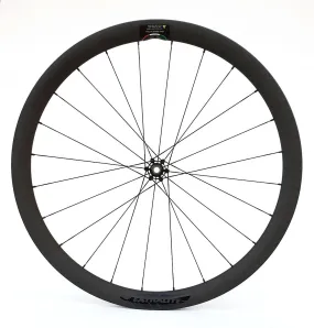 Extralite CyberDisc 38C 700c Carbon wheelset with Stainless Enduro Bearings