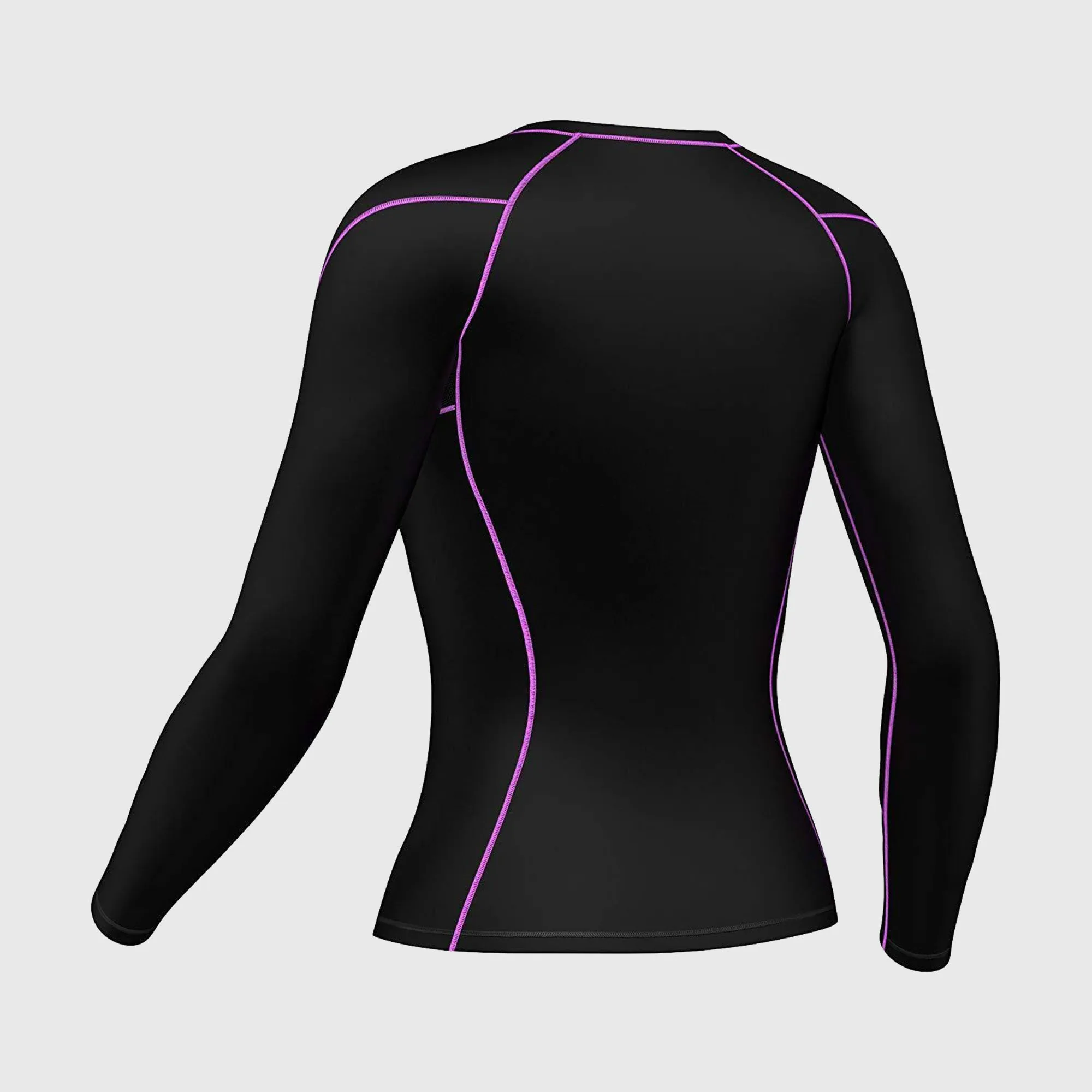 Fdx Women's & Girl's Set Monarch Purple Compression Top & Leggings