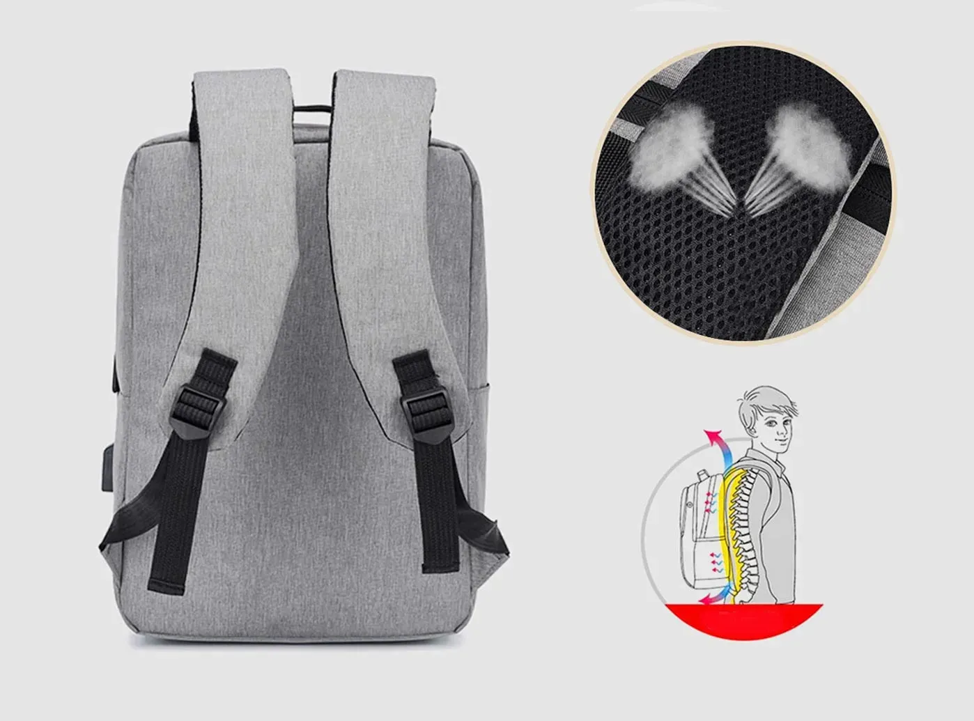 FitVille Laptop Backpack