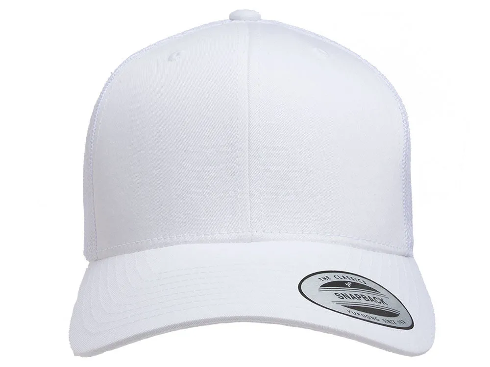 Flexfit Fan Trucker - White/White