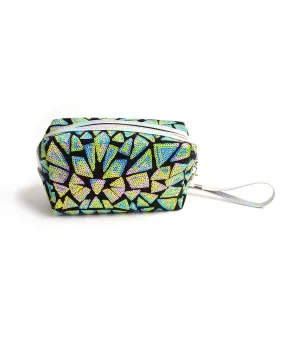 Geometric Cosmetic Bag (Round)