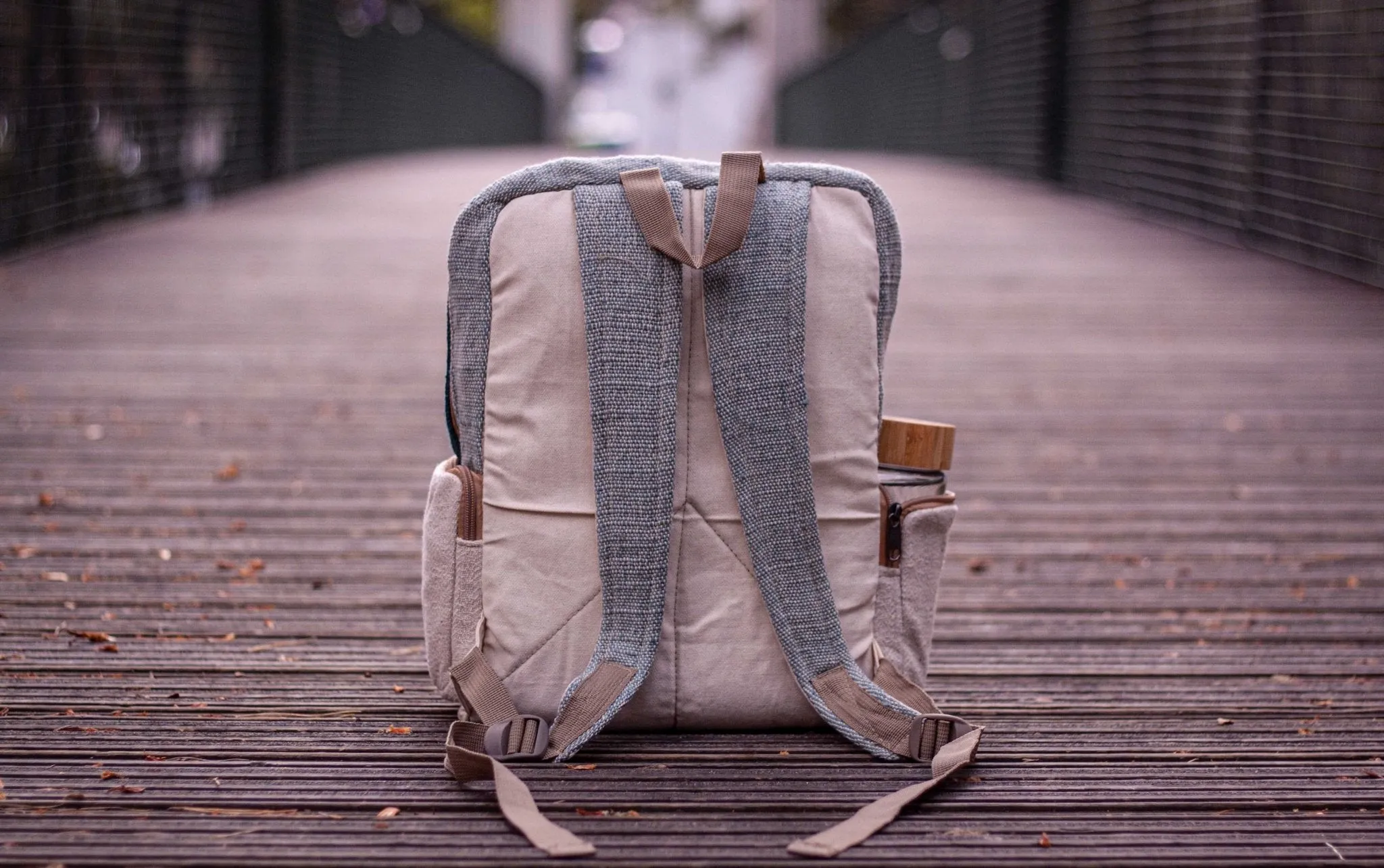 Handmade Hemp Backpack - BPN2