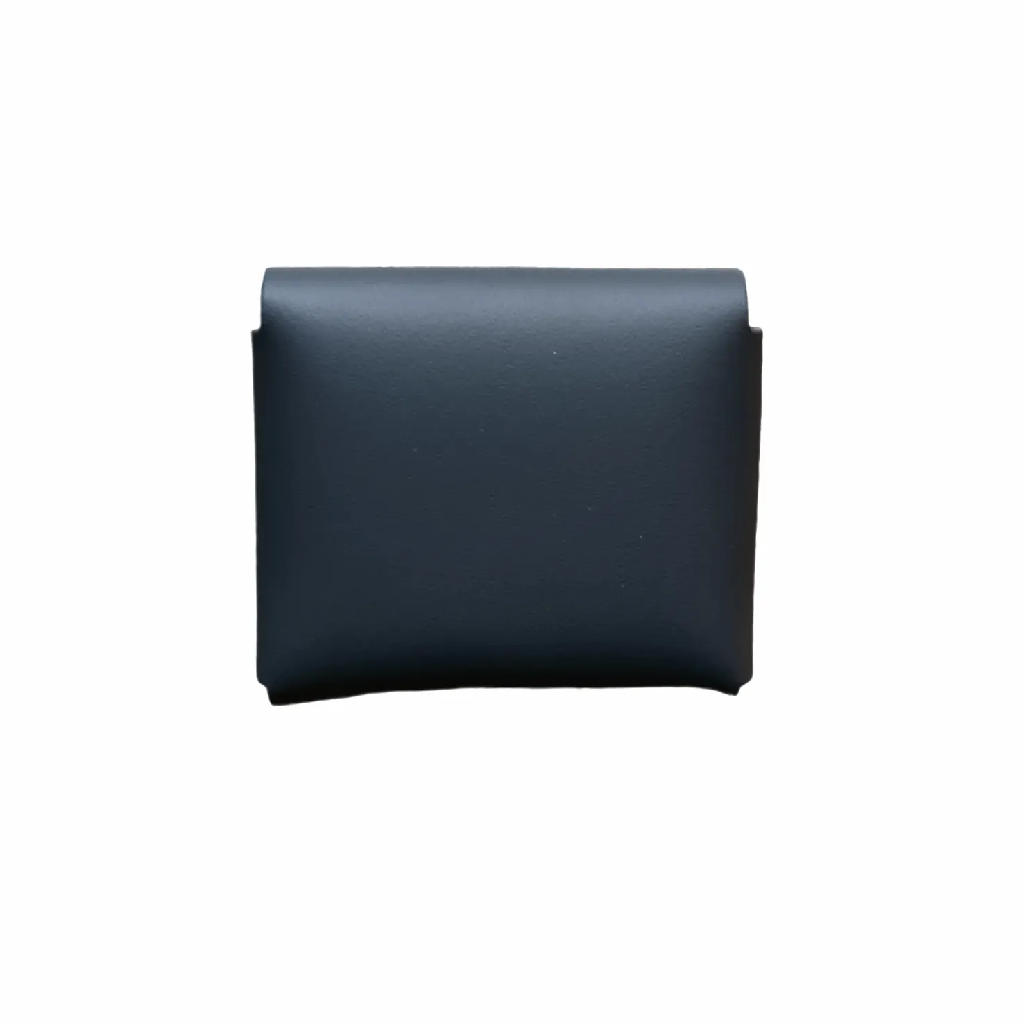 Handmade Leather Simple Coin Purse - Graphite