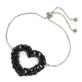 Heart Bracelet Kit Black