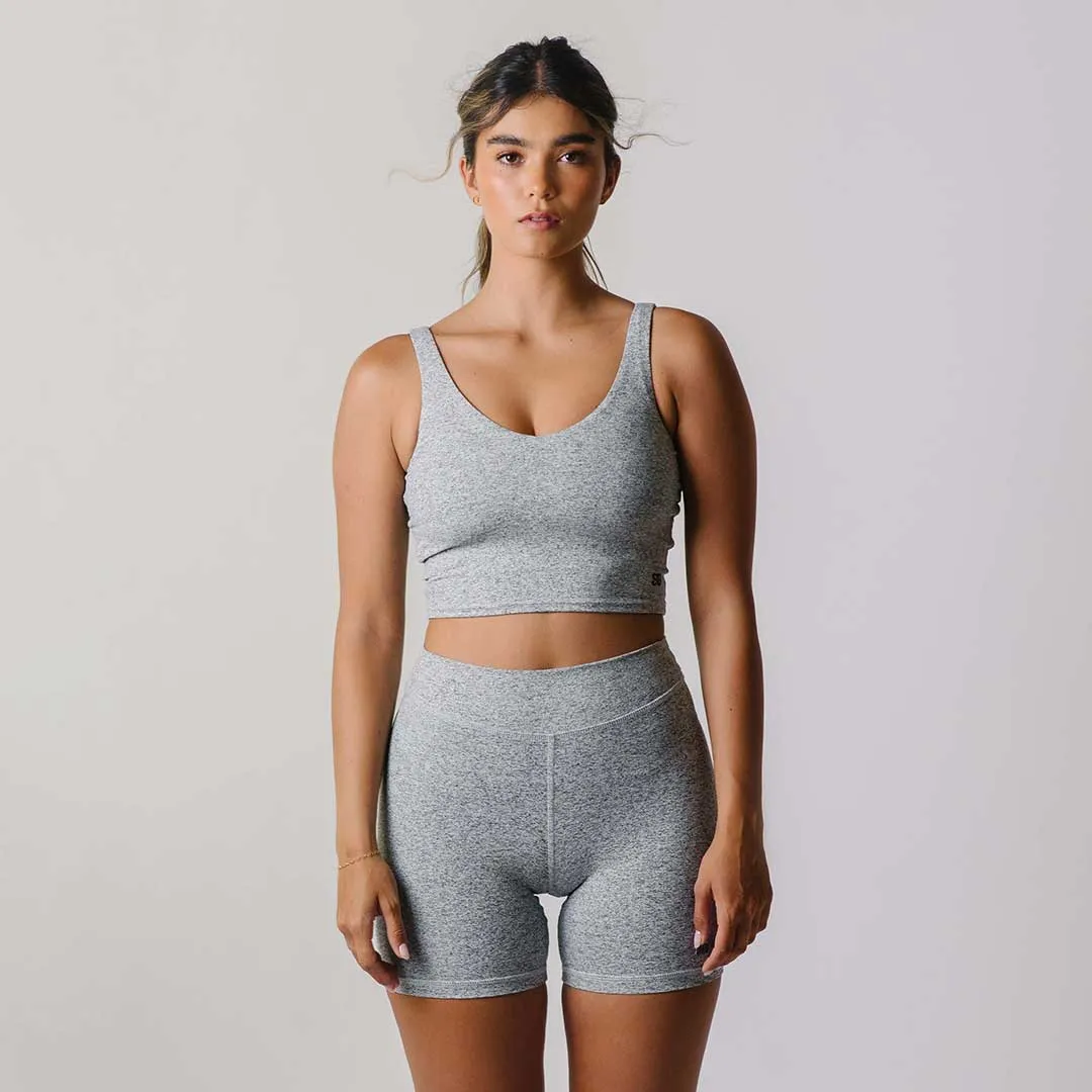 Heather Grey Focus Tank