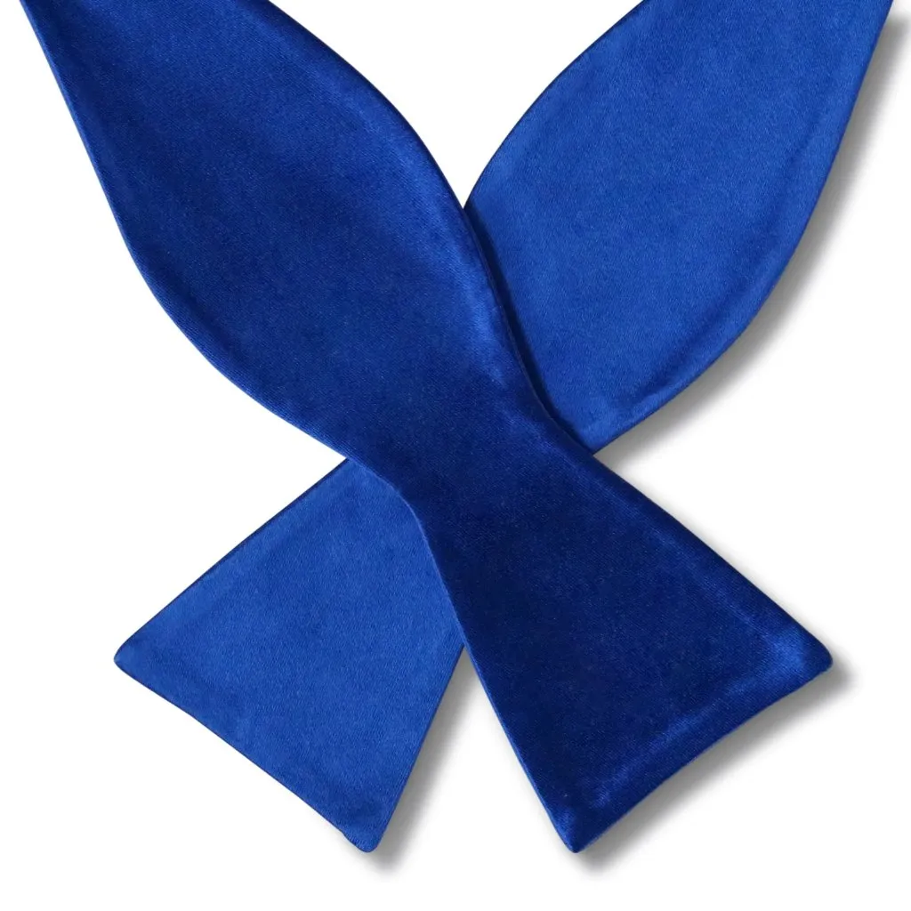 Horizon Blue Silk Self-Tie Bow Tie