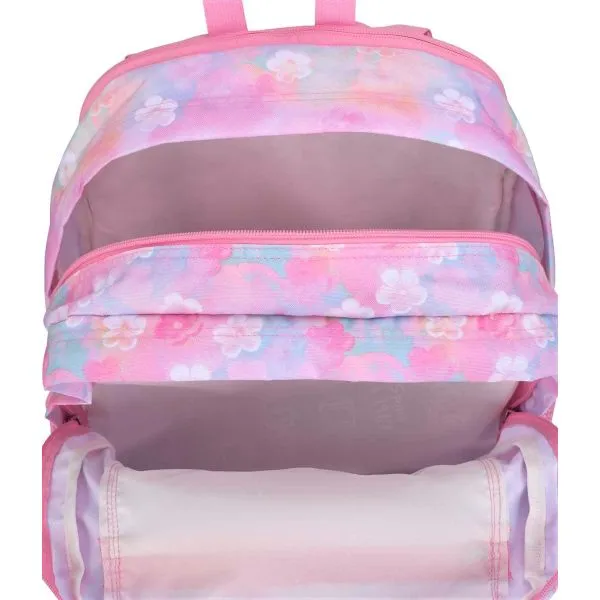 Jansport Cross Town Neon Daisy Backpack [WS]