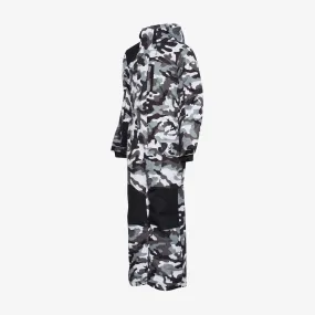 Kids Camo Dancing Bear Insulated Snow Suit Coveralls