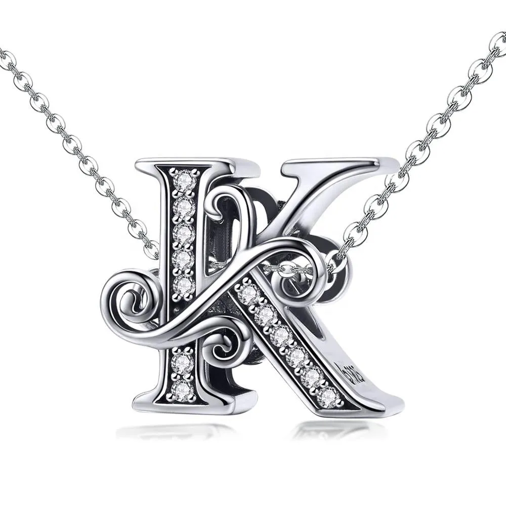 Letter K Initial Alphabet Charm