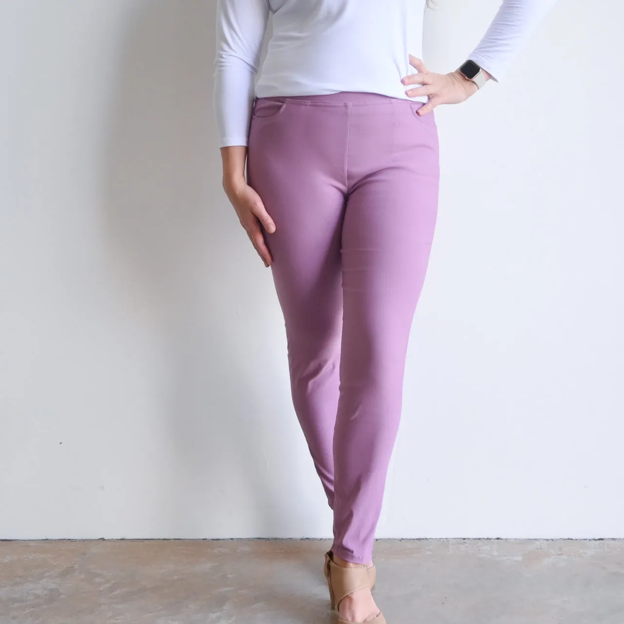 Long Capri Pants - Double Stretch