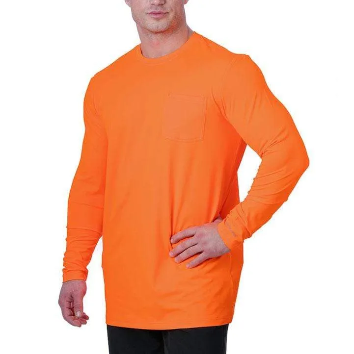 Men's Cooling Pocket Workwear Long Sleeve T-Shirt