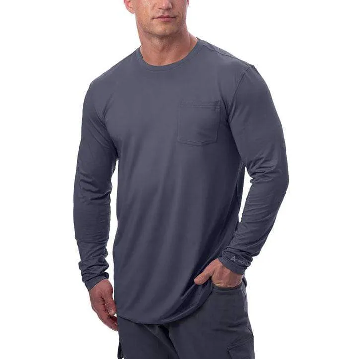 Men's Cooling Pocket Workwear Long Sleeve T-Shirt