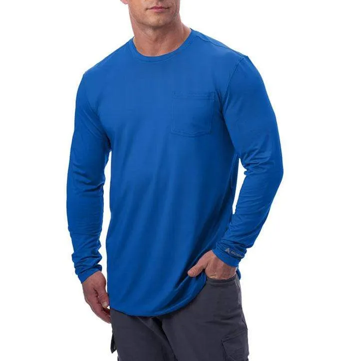 Men's Cooling Pocket Workwear Long Sleeve T-Shirt