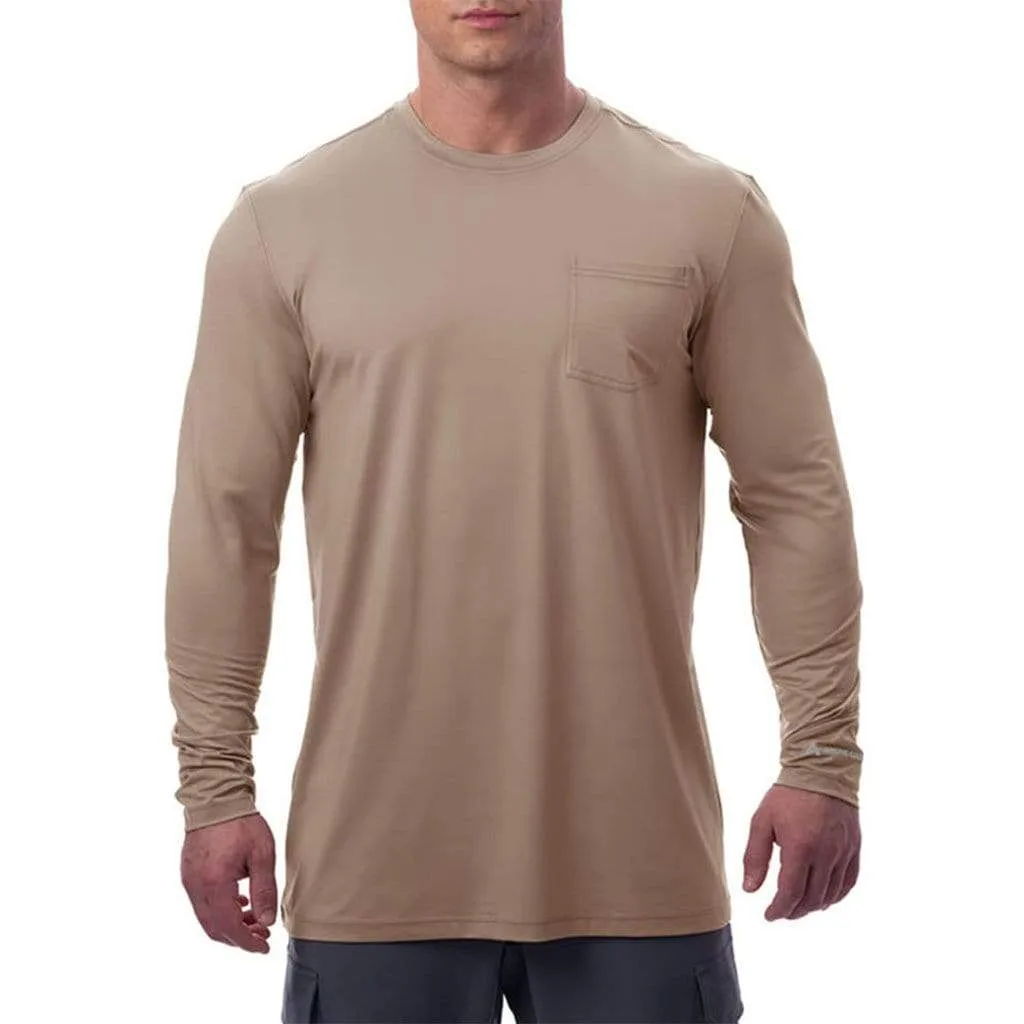 Men's Cooling Pocket Workwear Long Sleeve T-Shirt