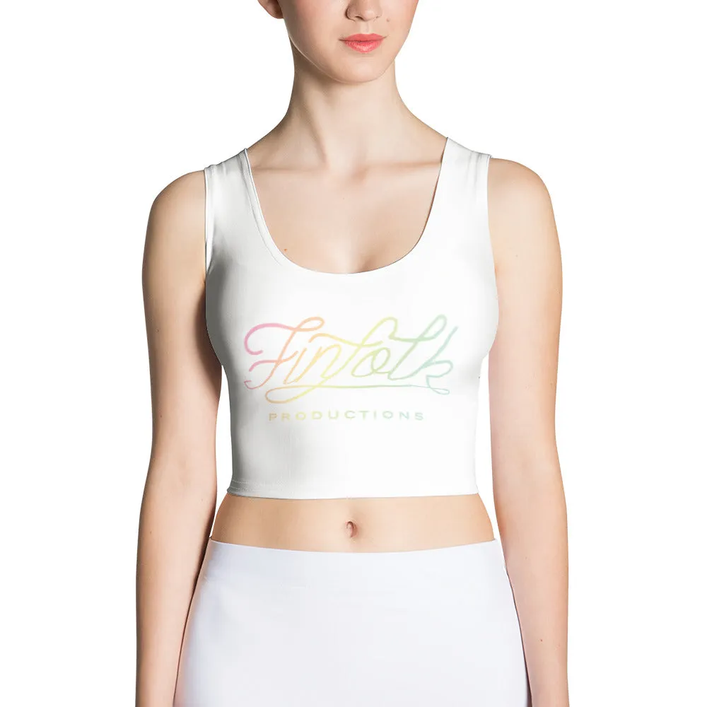 Mermaid Bride Crop Tank