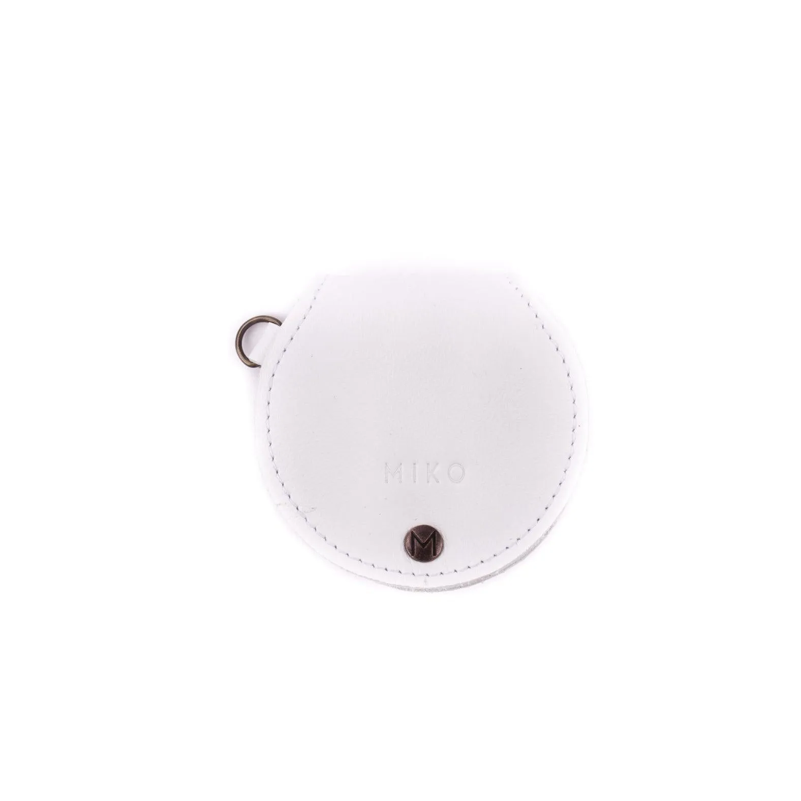 MK211268 - Carrier White [Leather AirPod Case]