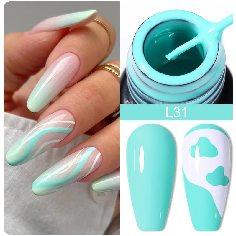 Nail Glitter Powder Silver Metallic Effect Pigment UV Gel Polish Chrome Flakes Dust Manicure Decoration Nails Accessories Mirror