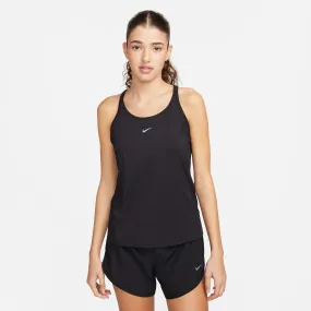 Nike Women's Dri-FIT One Classic Strappy Tank Black / Blank