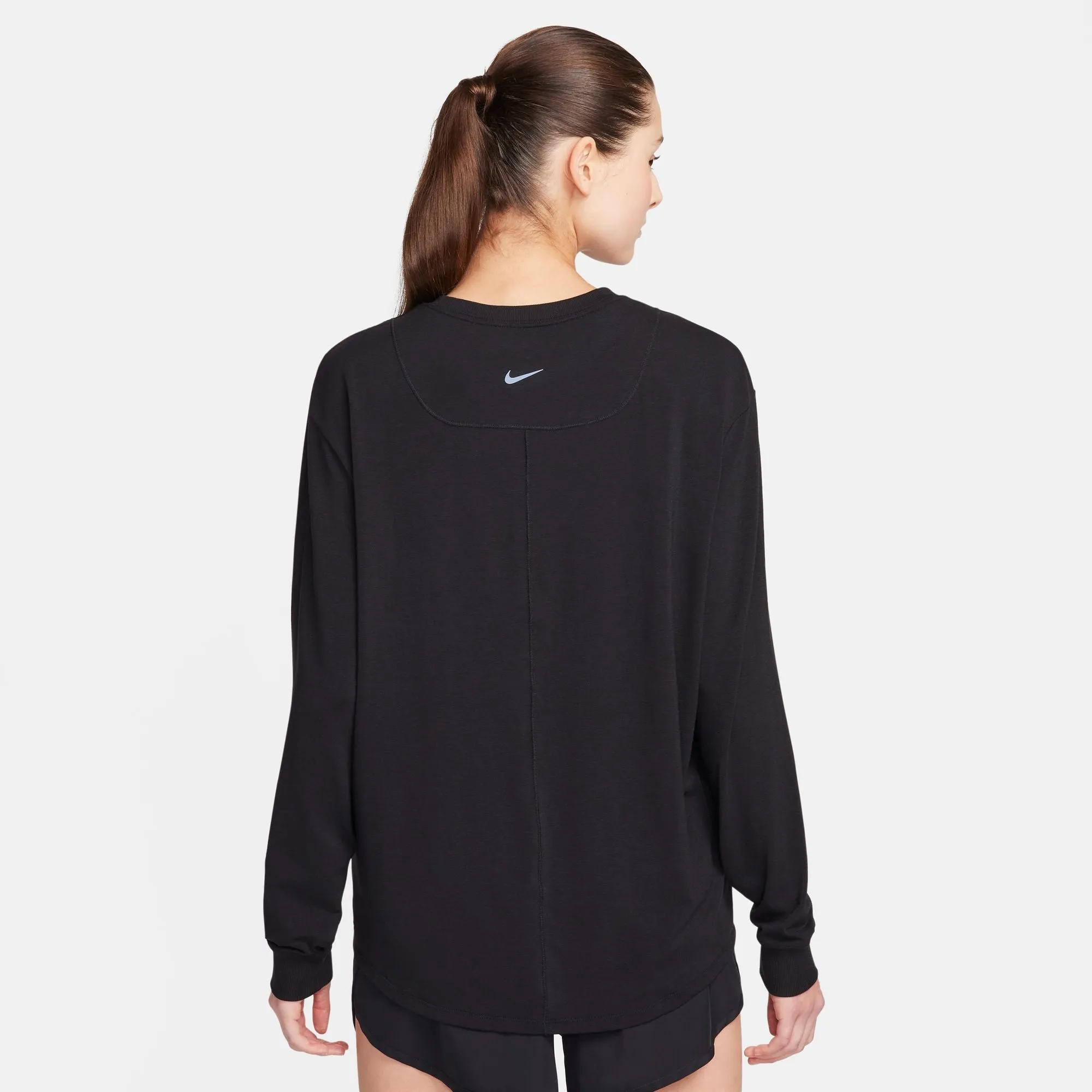 Nike Women's One Dri-FIT Relaxed Top Black / Black