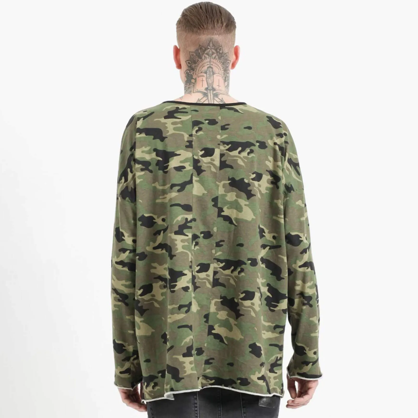 Oversized Camo Longsleeve