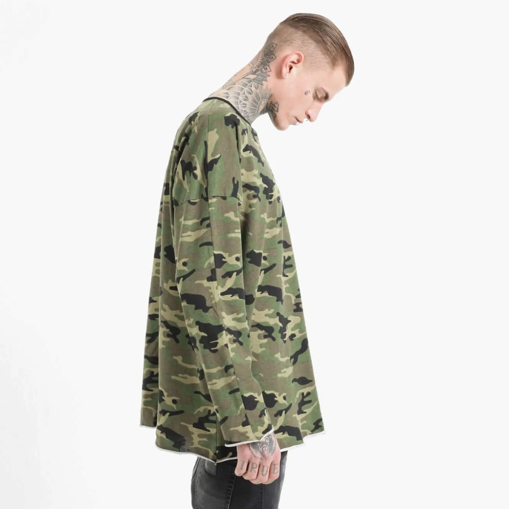 Oversized Camo Longsleeve