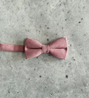 Quartz Linen Pre-Tied Bow Ties