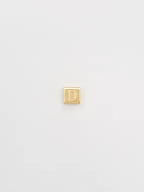 "D" Letter Block