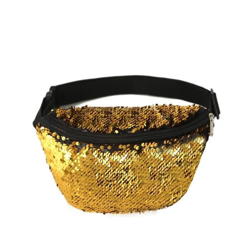 Sequin Gold Bumbag