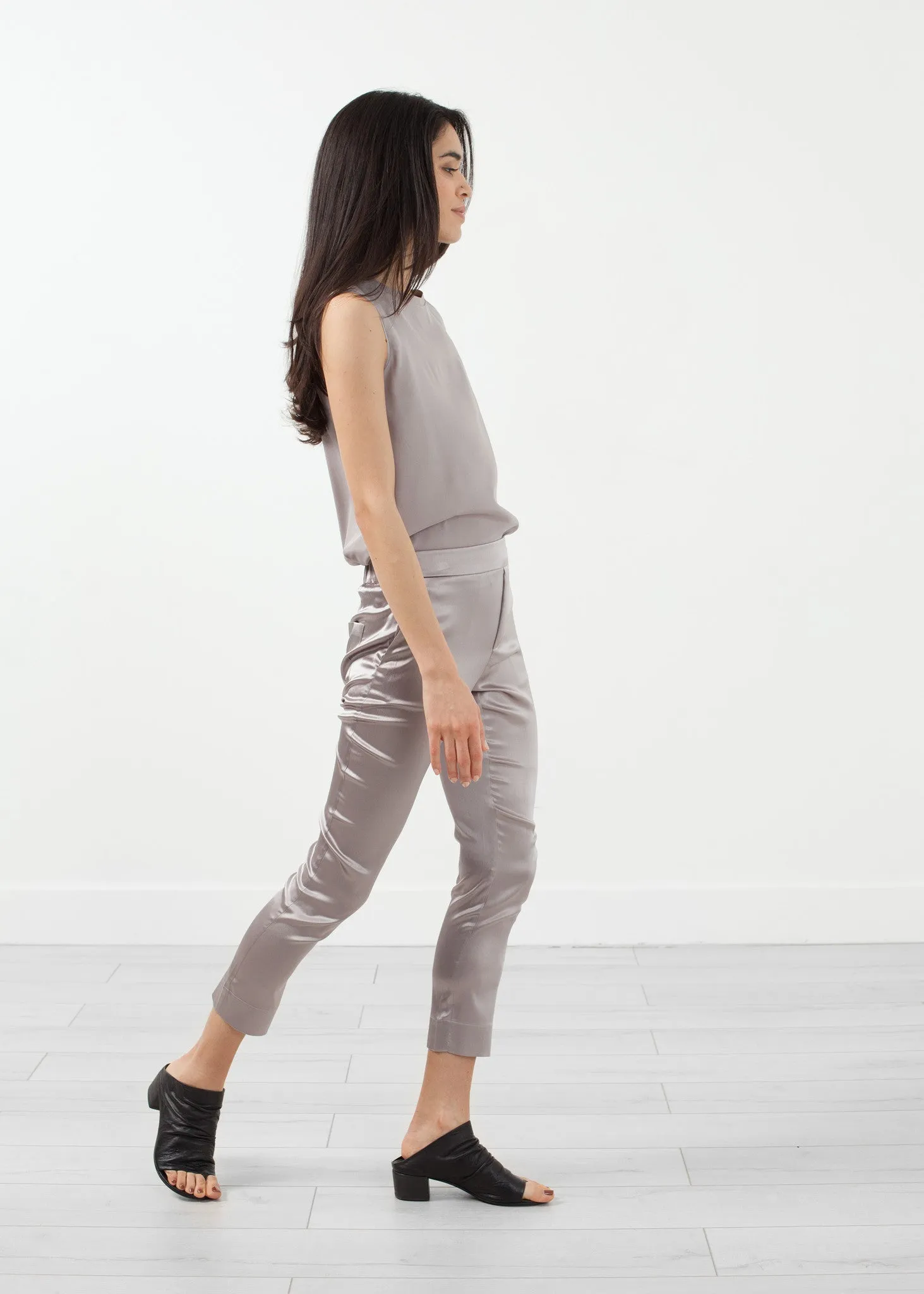 Silk Pullup Pant