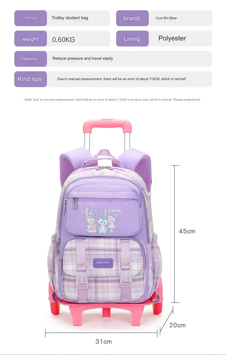 Skin School Trolley Bags 4133