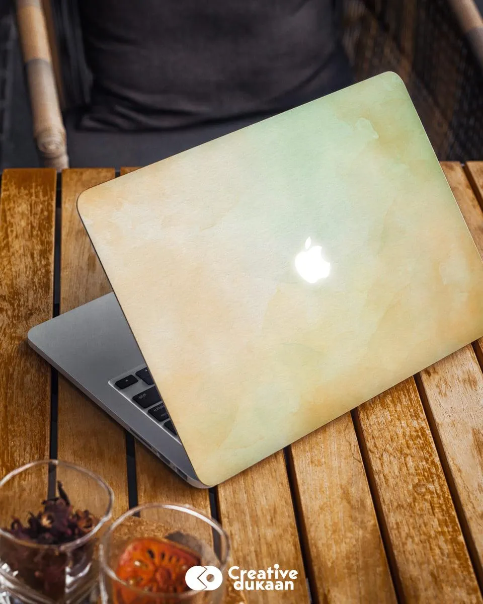 Textured Cute MacBook Air Skin With Off White Colours