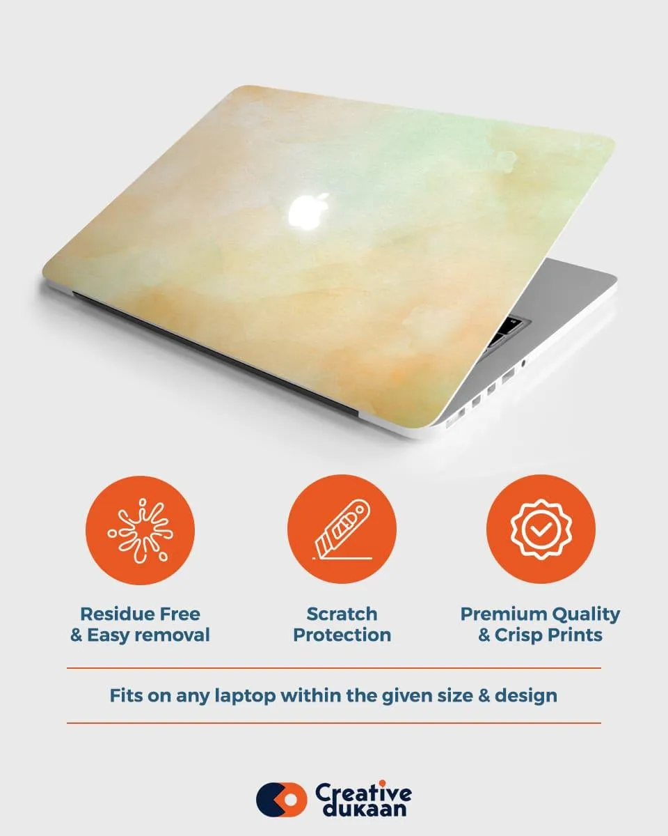 Textured Cute MacBook Air Skin With Off White Colours