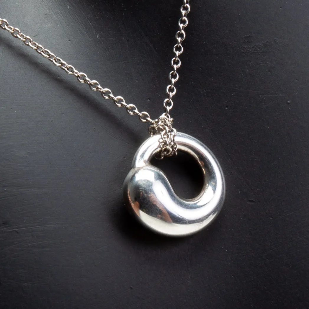 TIFFANY & CO. Eternal Circle Pendant Necklace - FINAL SALE