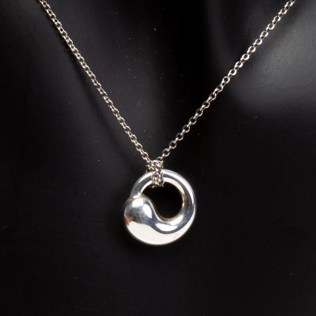 TIFFANY & CO. Eternal Circle Pendant Necklace - FINAL SALE