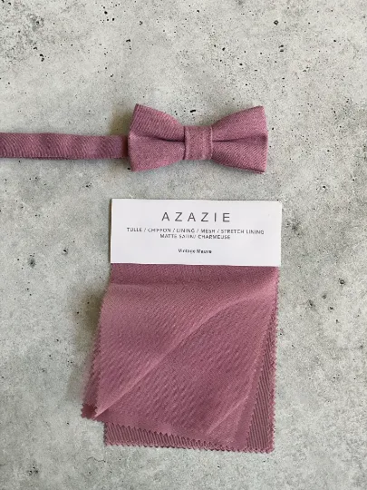 Vintage Mauve Pre-Tied Bow Tie