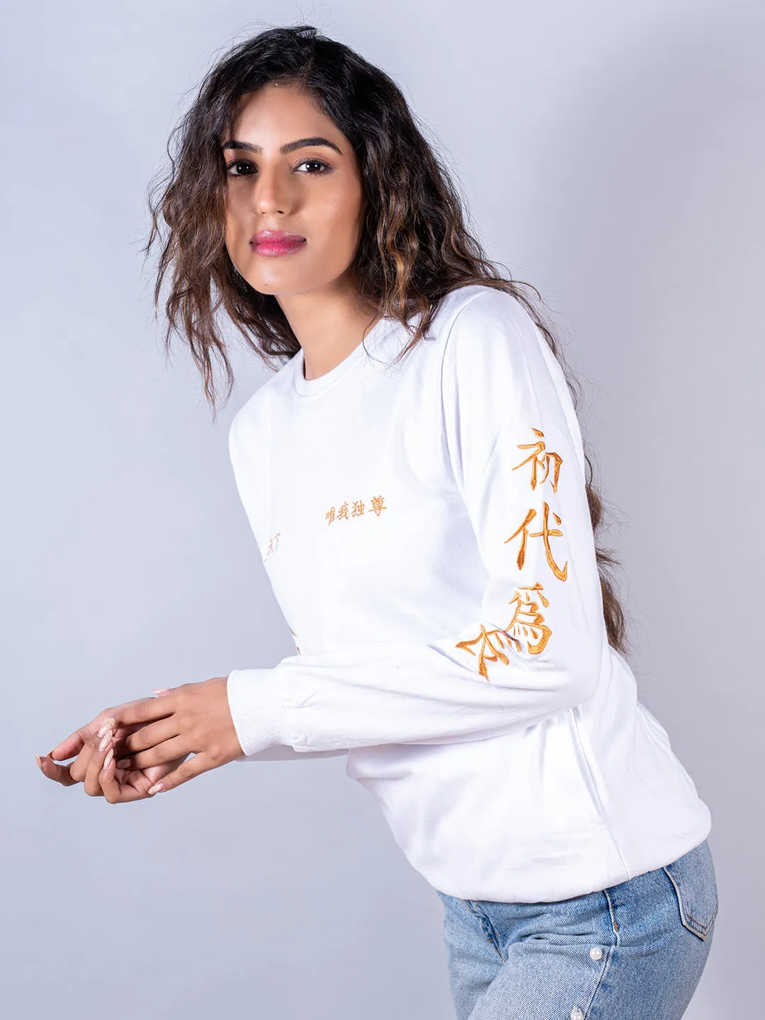 White Tokyo Manji Anime Sweatshirt