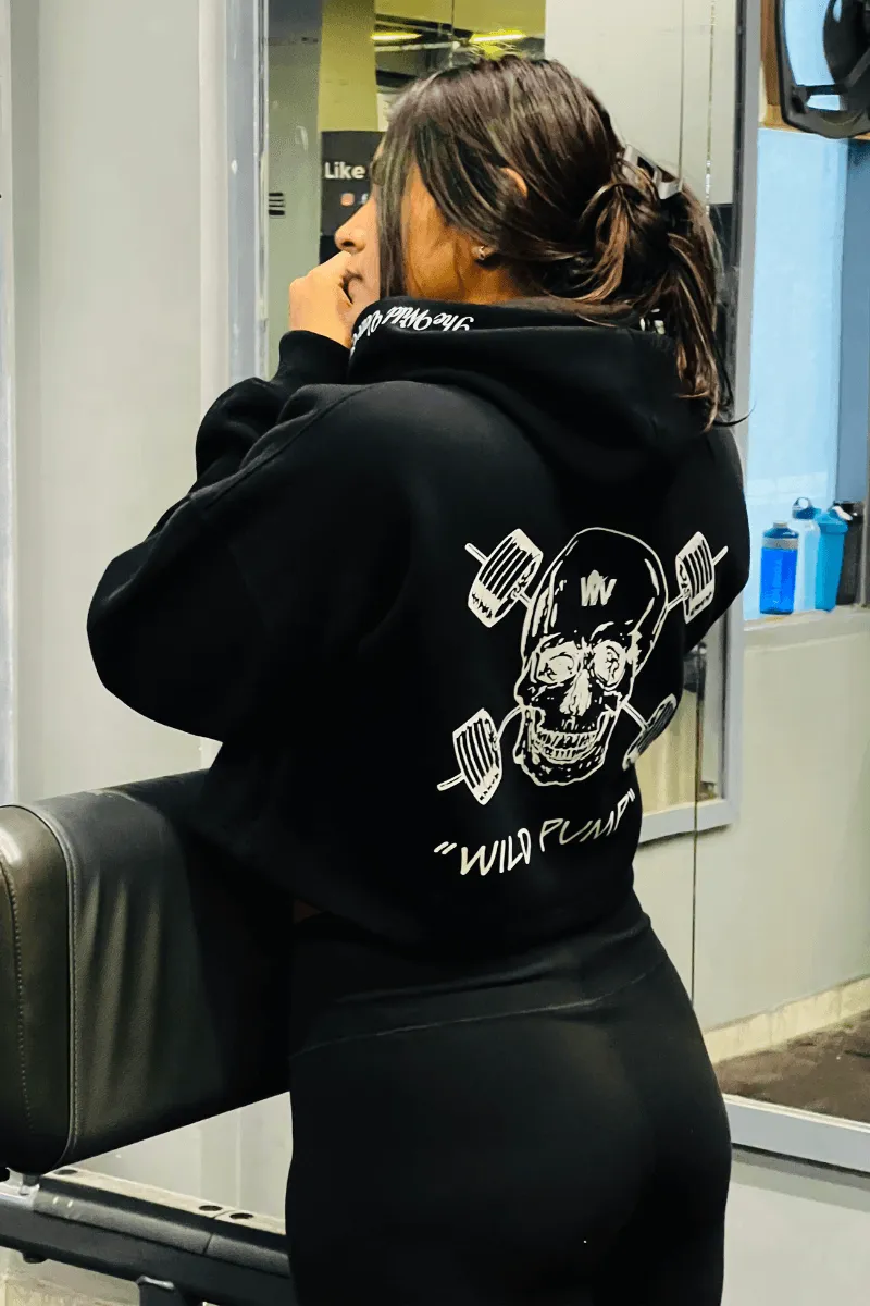 WILD PUMP (CROPPED) HOODIE