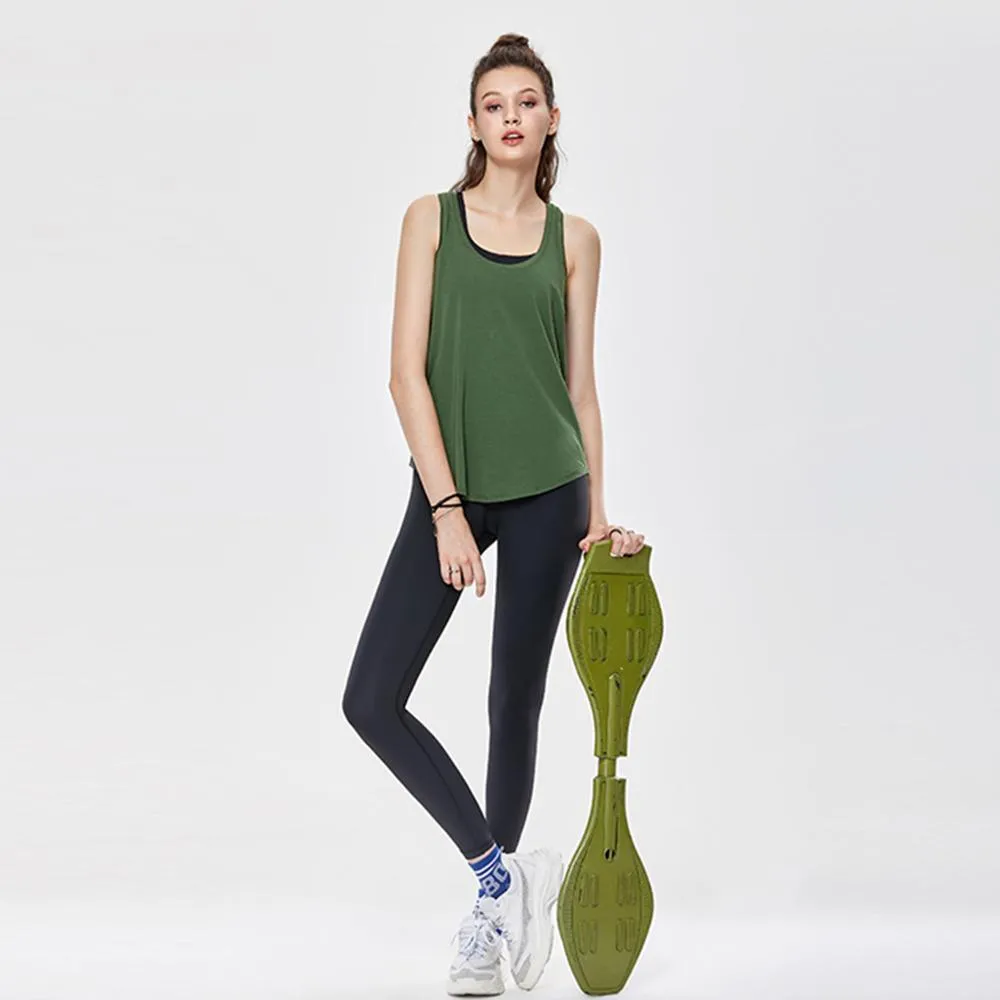 Women's Flowy Lightweight Pima Cotton Workout Tank Tops