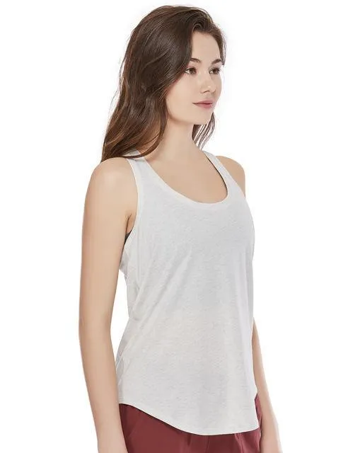 Women's Flowy Lightweight Pima Cotton Workout Tank Tops