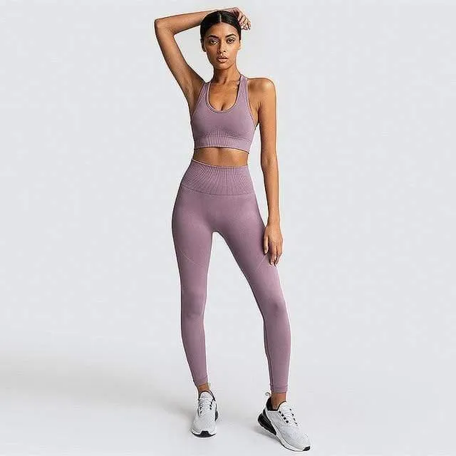 Women's Seamless Yoga Suit Sportswear