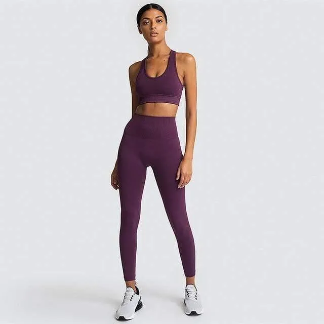 Women's Seamless Yoga Suit Sportswear