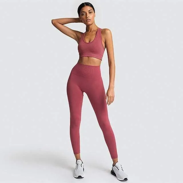 Women's Seamless Yoga Suit Sportswear